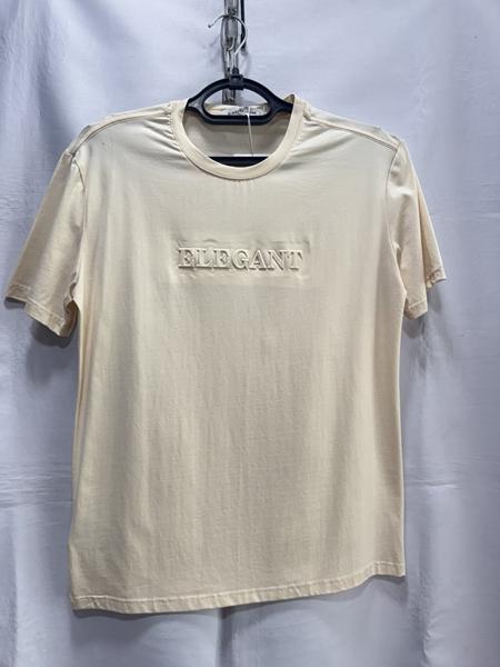 Футболка Minh (M-3XL) MH963 beige (лето)