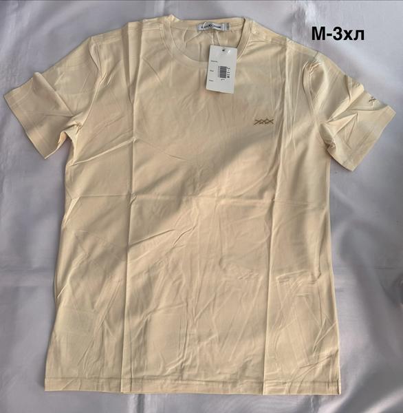 Футболка Minh (M-3XL) MH985 beige (лето)