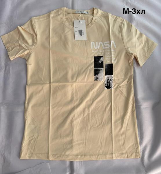 Футболка Minh (M-3XL) MH989 beige (лето)