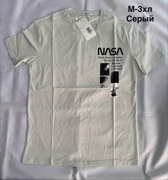 Футболка Minh (M-3XL) MH990 l.grey (лето)