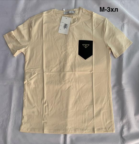 Футболка Minh (M-3XL) MH992 beige (лето)