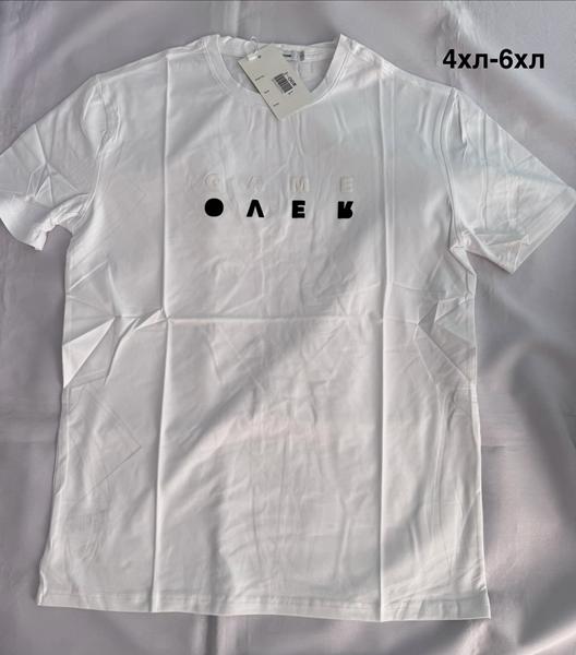 Футболка Minh (4XL-6XL) MH999 white (лето)