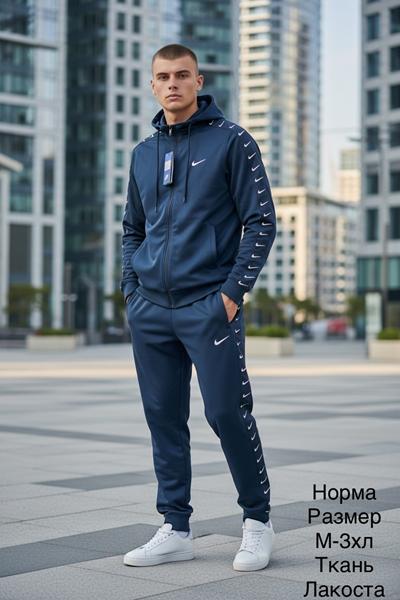 Костюм спорт Hai (M-3XL) H1599 navy (деми)