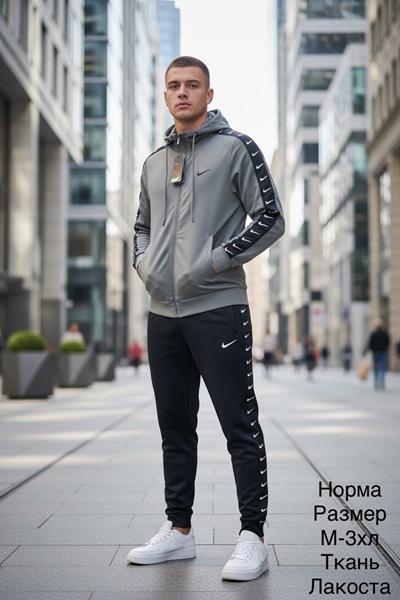 Костюм спорт Hai (M-3XL) H1600 grey (деми)