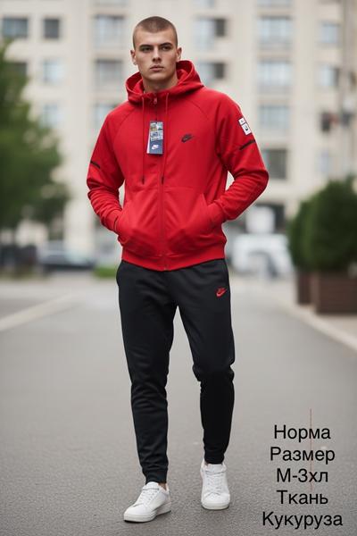 Костюм спорт Hai (M-3XL) H1586 red (деми)