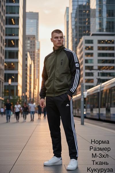 Костюм спорт Hai (M-3XL) H1588 khaki (деми)