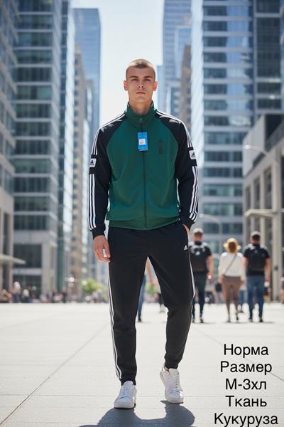 Костюм спорт Hai (M-3XL) H1592 green (деми)
