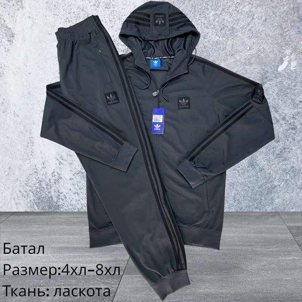 Костюм спорт Hai (4XL-8XL) H1575 grey (деми)
