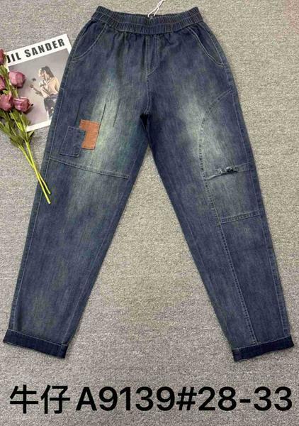 Джинсы Immei (28-33) A9139 blue (деми)