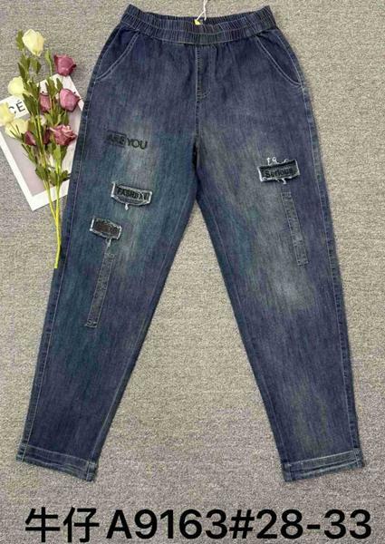 Джинсы Immei (28-33) A9163 blue (деми)