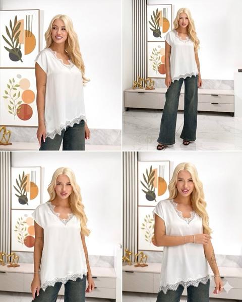 Футболка Lelis (S-L) 1149 white (лето)