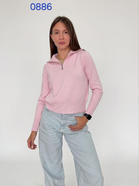 Свитер FSN (44-48) 0886 pink (деми)