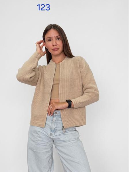 Кофта FSN (44-50) 123 beige (деми)