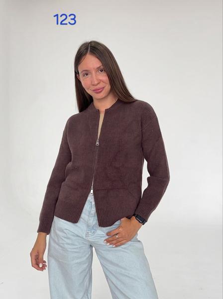 Кофта FSN (44-50) 123 brown (деми)