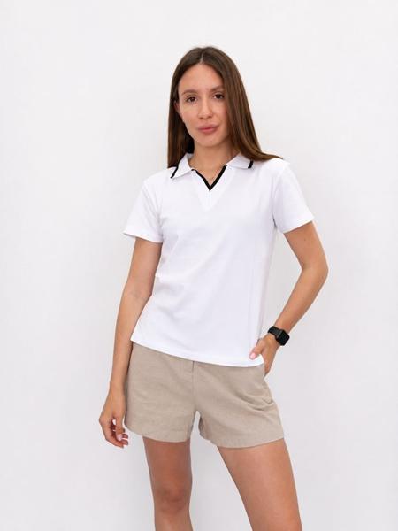Футболка FSN (42-48) 2847 white (лето)