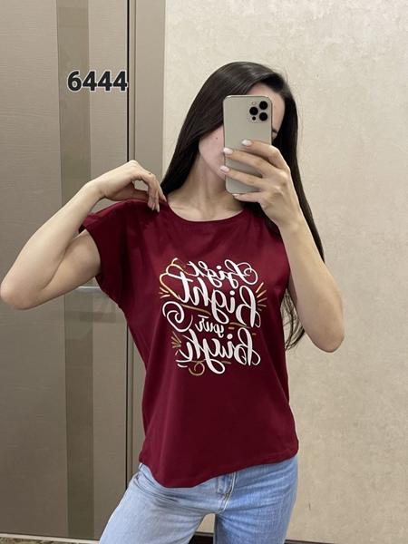 Футболка FSN (44-50) 6444 wine (лето)