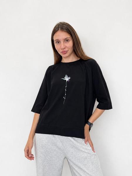 Футболка FSN (50-54) 6530 black (лето)