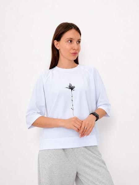 Футболка FSN (50-54) 6530 white (лето)