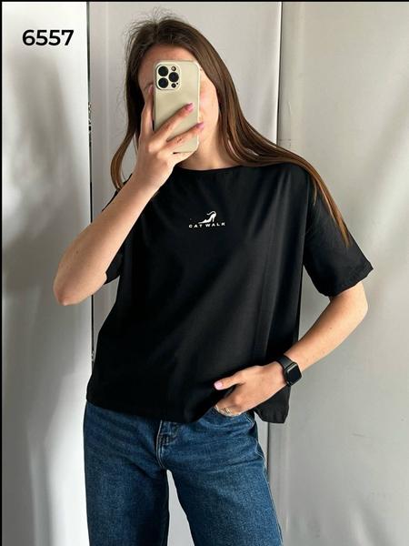 Футболка FSN (44-50) 6557 black (лето)