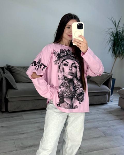 Свитер S.Style (42-48) 38 pink (деми)