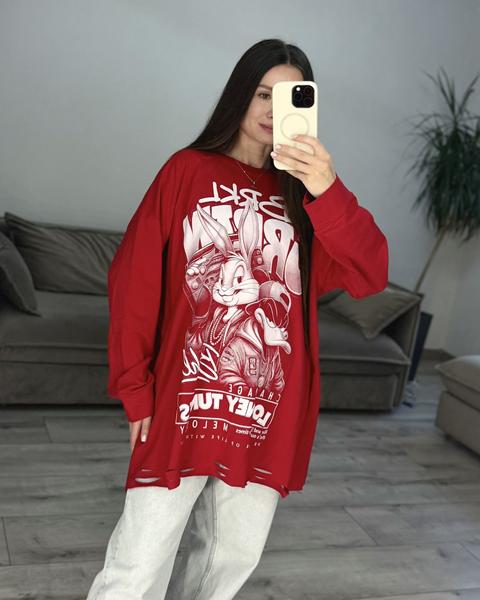 Свитер S.Style (42-48) 92 red (деми)