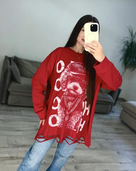 Свитер S.Style (42-48) 92-1 red (деми)