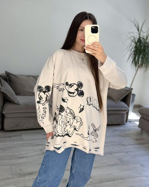 Свитер S.Style (42-48) 92-3 beige (деми)