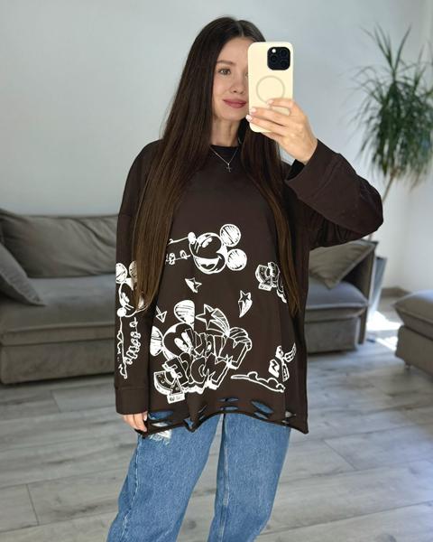 Свитер S.Style (42-48) 92-3 brown (деми)