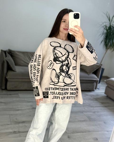 Свитер S.Style (42-48) 93 beige (деми)