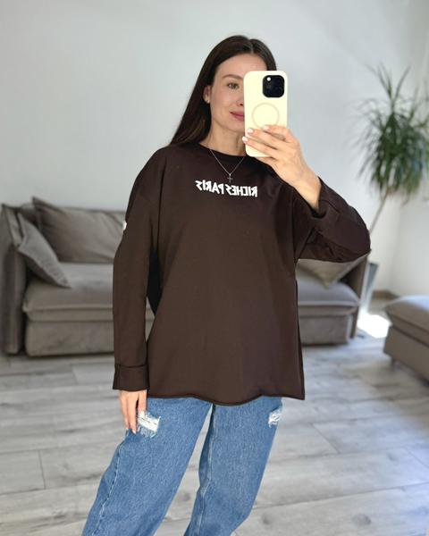 Свитер S.Style (42-48) 96 d.brown (деми)