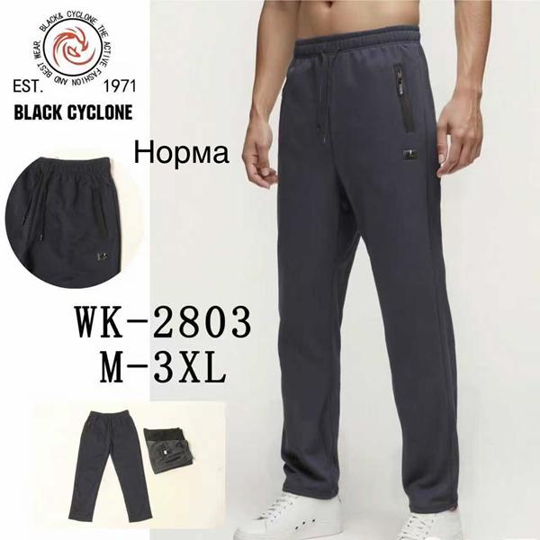 Штаны спорт Giang (M-3XL) 2803 navy (деми)