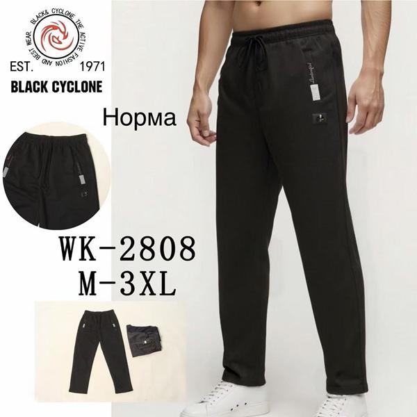 Штаны спорт Giang (M-3XL) 2808 black (деми)