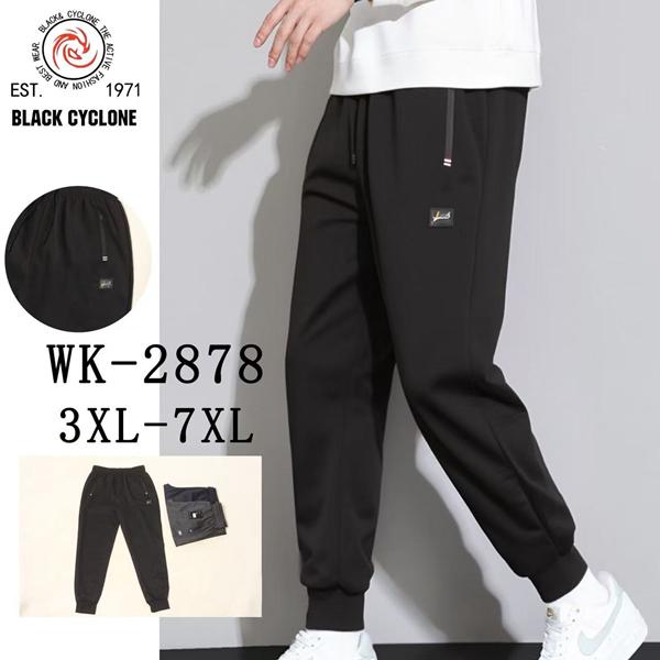 Штаны спорт Giang (3XL-7XL) 2878 navy (деми)
