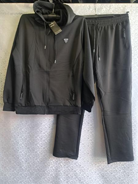 Костюм спорт Giang (3XL-7XL) 6651 black (деми)