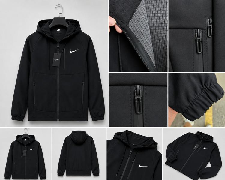 Куртка Essa (48-56) E1757 black (деми)