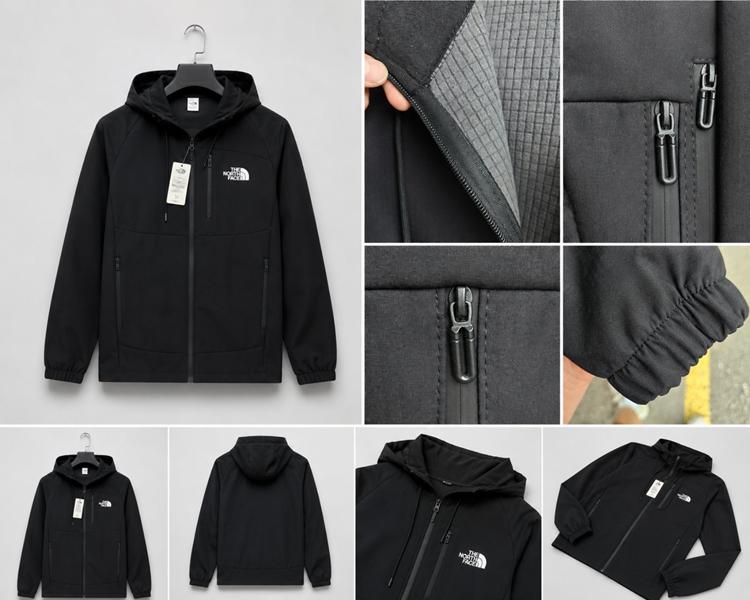 Куртка Essa (48-56) E1758 black (деми)