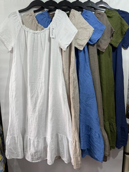 Платье Emsweekis (48-50) E2296 blue (лето)