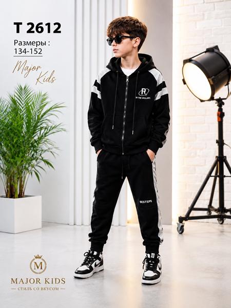 Костюм спорт Major kids (134-152) T2612 black (деми)