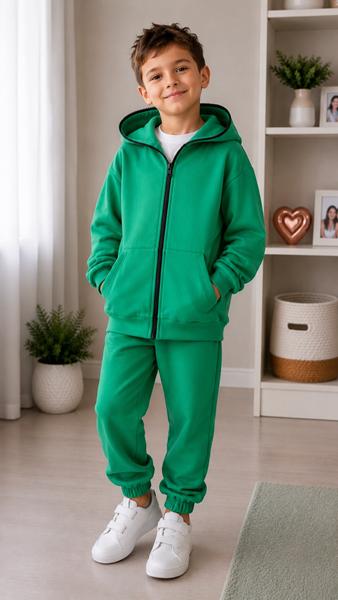 Костюм спорт Marimaks (128-146) 1012 green (деми)