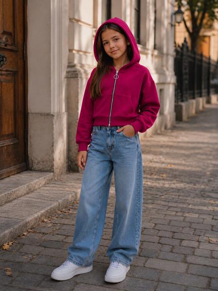 Кофта спорт Marimaks (122-146) 777 fuchsia (деми)
