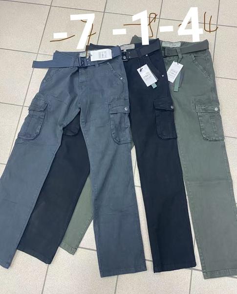 Штаны Maxim Jeans (30-38) 1780-1 black (деми)
