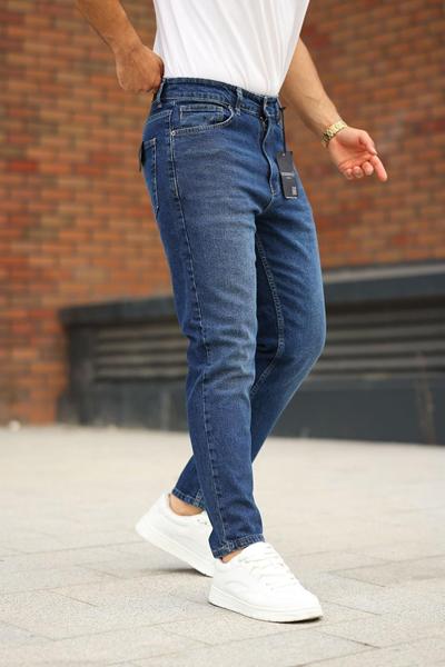 Джинсы Maxim Jeans (29-36) 1014 blue (деми)