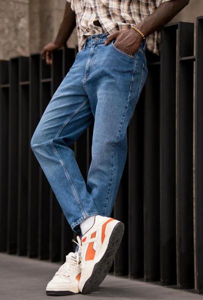 Джинсы Maxim Jeans (29-38) 1018 blue (деми)