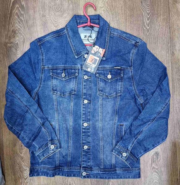Куртка Maxim Jeans (XL-6XL) 3601 blue (деми)