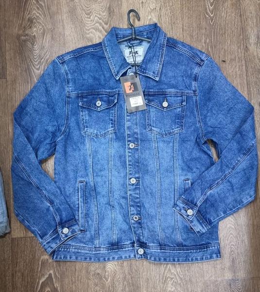 Куртка Maxim Jeans (3XL-8XL) 3602 blue (деми)