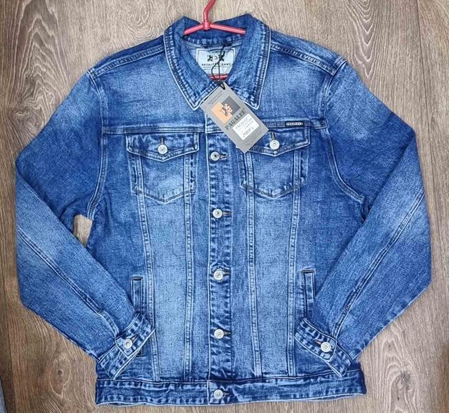 Куртка Maxim Jeans (L-5XL) 3159 blue (деми)