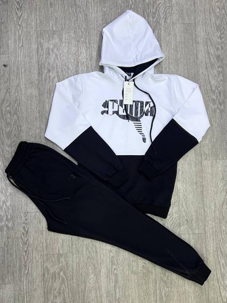 Костюм спорт MirWear (M-3XL) 254 white (деми)