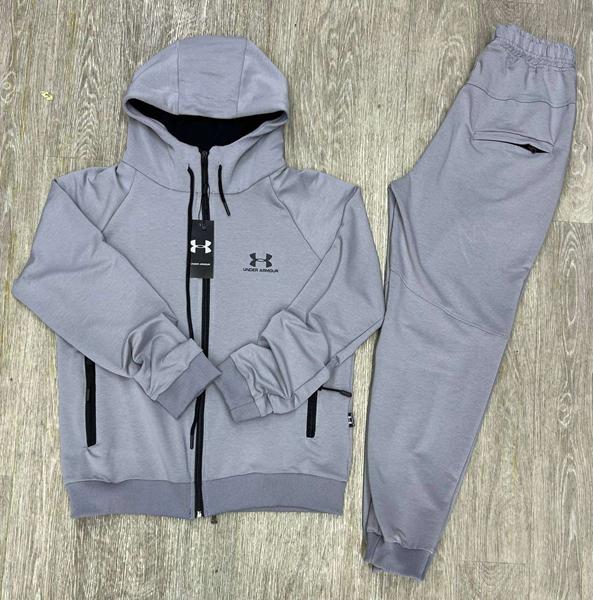 Костюм спорт MirWear (M-3XL) 307 l.grey-black (деми)