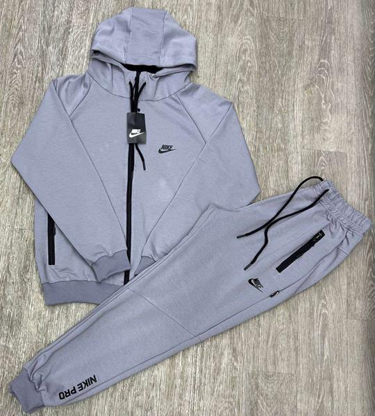 Костюм спорт MirWear (M-3XL) 307-3 grey (деми)