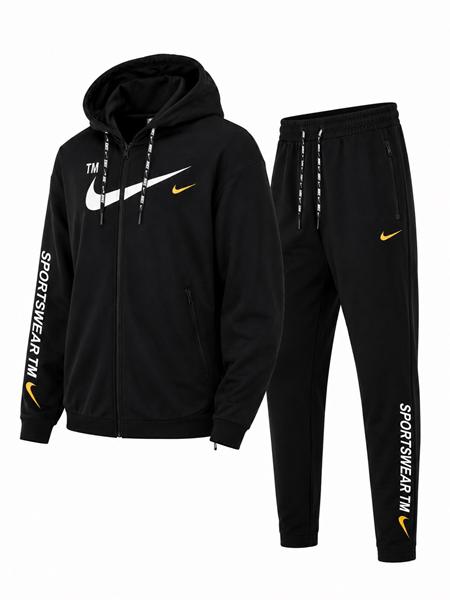Костюм спорт Alex Clothes (S-2XL) 14806 black (деми)